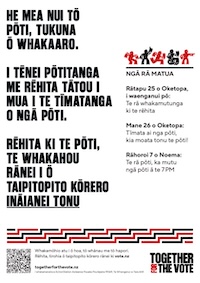 Key dates A3 poster PDF - Māori